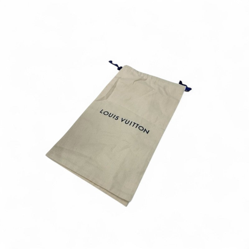 ルイヴィトン LOUIS VUITTON シルエットライン ブーツ ショートブーツ 靴 シューズ デニム ライトブルー ブラウン アンクルブーツ