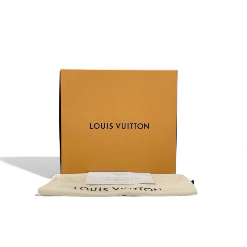 ルイヴィトン LOUIS VUITTON ピローライン モノグラム ブーツ ショートブーツ 靴 シューズ ナイロン ブラウン マルチカラー フォルナセッティ アンクルブーツ