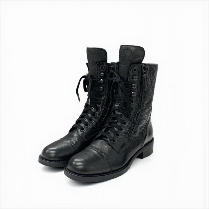 シャネル CHANEL ブーツ ショートブーツ 靴 シューズ レザー ブラック