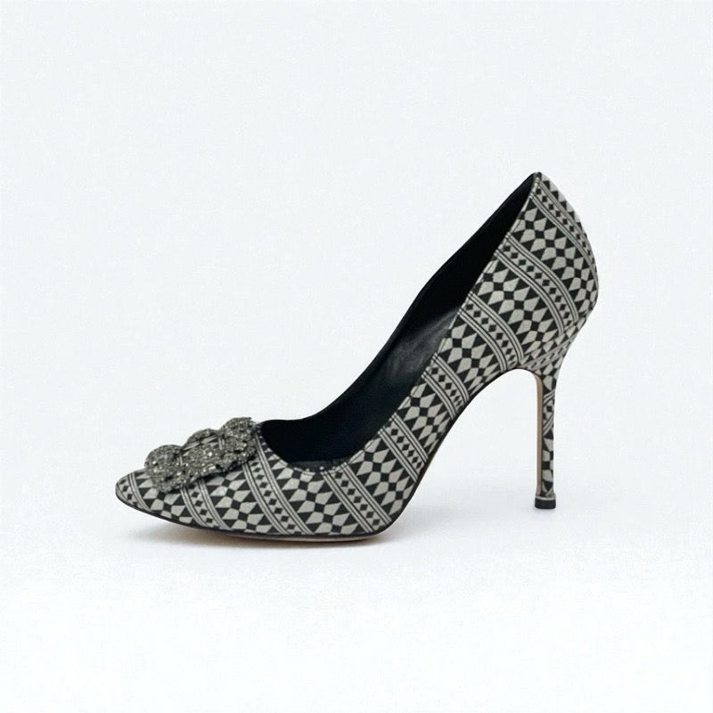 マノロ　ハンギシ　パンプス MANOLO BLAHNIK（マノロブラニク） パンプス HANGISIFLAT FMC CLC