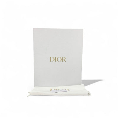 クリスチャンディオール CHRISTIAN DIOR アーケード ブーツ ショートブーツ 靴 シューズ レザー ブラック 黒 未使用 ロゴ レースアップ ジップ ミドルブーツ