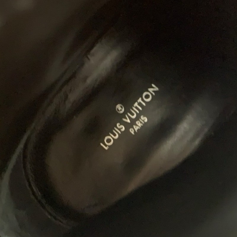 ルイヴィトン LOUIS VUITTON モノグラム ブーツ ショートブーツ 靴 シューズ レザー ブラック ブラウン 黒 ストラップ アンクルブーツ