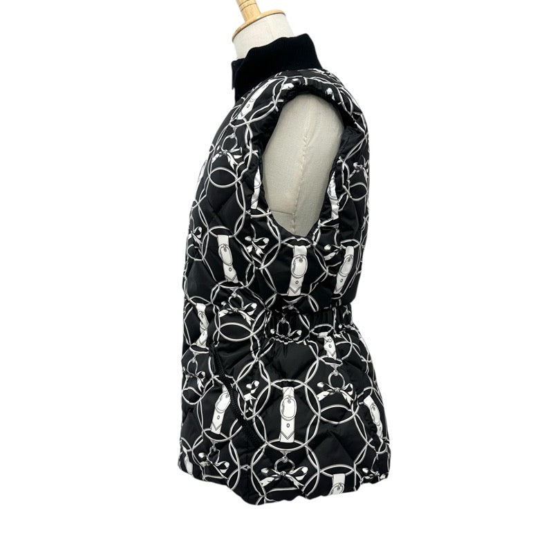 エルメス HERMES アウター ポリエステル ダウンベスト Promenade du Matin リバーシブル ブラック エルメス HERMES アウター ポリエステル ダウンベスト Promenade du