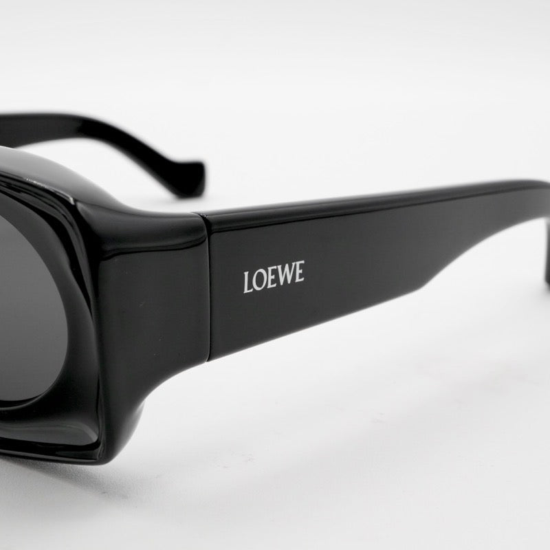 ロエベ LOEWE サングラス アセテート ナイロン ブラック 黒 パウラズイビザ アナグラム アイウェア ロゴ