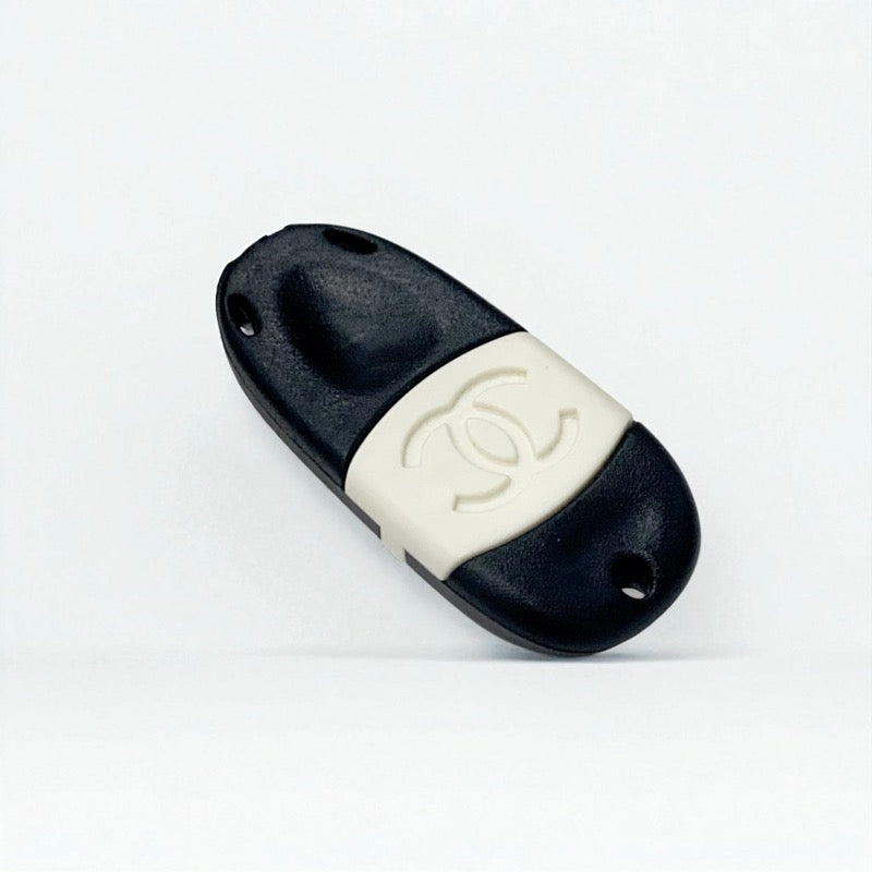 シャネル CHANEL ブーツ ショートブーツ 靴 シューズ ナイロン ブラック 黒 ココマーク スノーブーツ