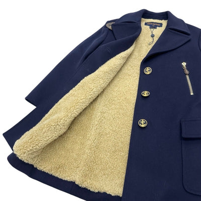 ルイヴィトン LOUIS VUITTON アウター ウール モノグラム コート 21AW ボア