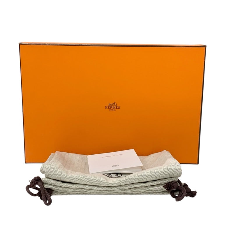エルメス HERMES グラム60 サンダル 靴 シューズ スエード ベージュ シルバー シェーヌダンクル メタルヒール ストラップ