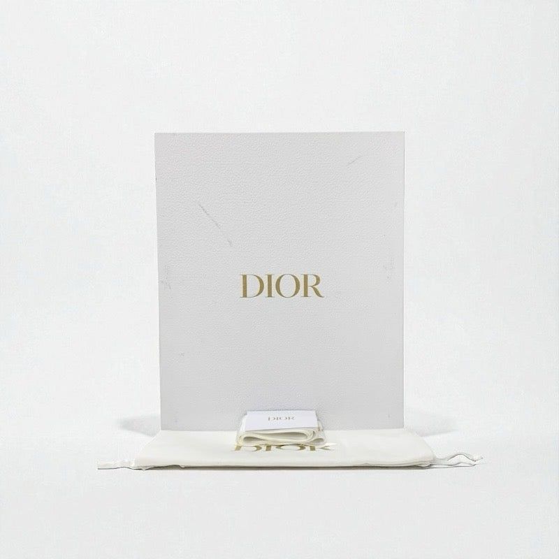 クリスチャンディオール CHRISTIAN DIOR D-LEADER ブーツ ショートブーツ 靴 シューズ ラムスキン ブラック 黒 ロゴ カナージュ キルティング ミドルブーツ ファスナー レースアップ