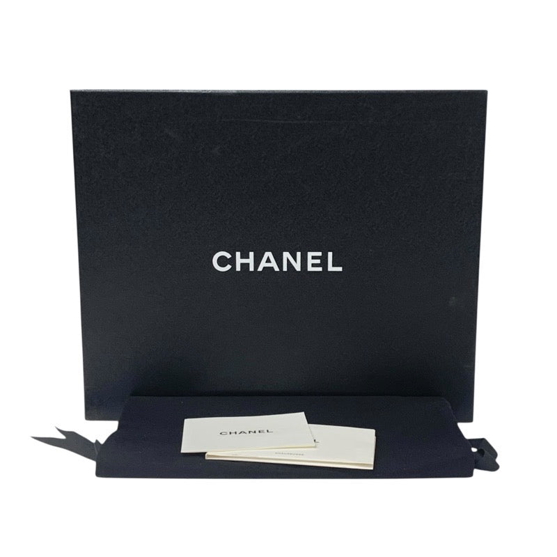 シャネル CHANEL ローファー 革靴 靴 シューズ パテントレザー ホワイト ゴールド ココマーク