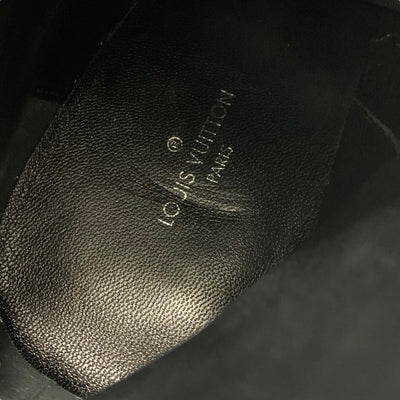 ルイヴィトン LOUIS VUITTON アフターグローライン モノグラム ブーツ ショートブーツ 靴 シューズ レザー ブラック ブラウン アンクルブーツ