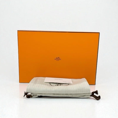 エルメス HERMES パリ ローファー 革靴 靴 シューズ スエード ベージュ系 未使用 H金具 モカシン フラットシューズ