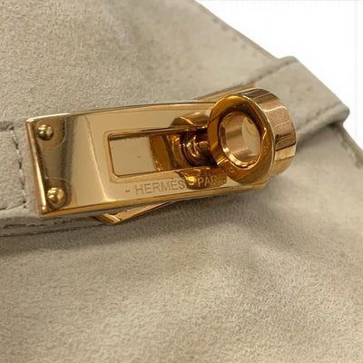 エルメス HERMES デスタン ローファー 革靴 靴 シューズ レザー ベージュ ゴールド ケリー金具 モカシン フラットシューズ