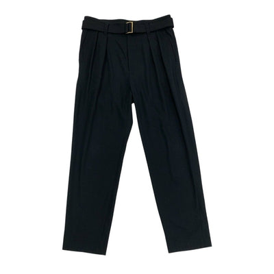 クルニ CULLNI セットアップ ジャケット ボトムス ポリエステル タックパンツ ベルト ブラック