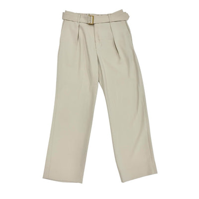 クルニ CULLNI セットアップ ジャケット パンツ ポリエステル 24AW タックパンツ ベージュ ゴールド