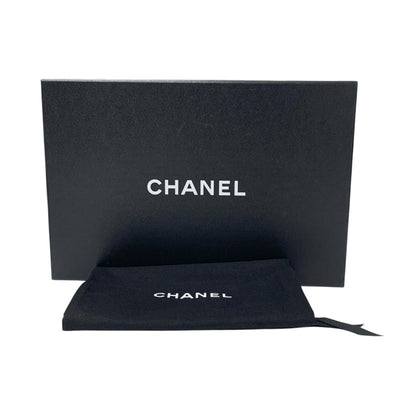 シャネル CHANEL ローファー 革靴 靴 シューズ レザー ホワイト 白 ゴールド ココマーク