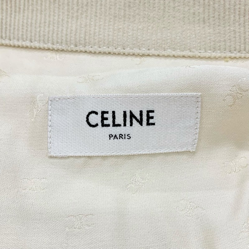セリーヌ CELINE アウター コットン ベージュ トリオンフ コーデュロイ ジャケット ブルゾン