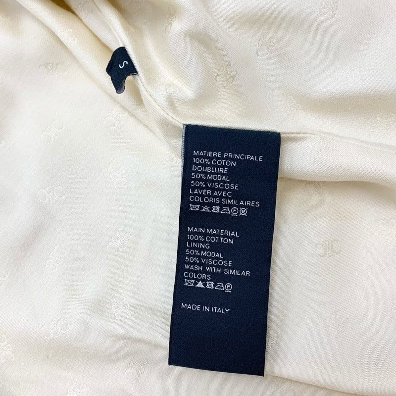 セリーヌ CELINE アウター コットン ベージュ トリオンフ コーデュロイ ジャケット ブルゾン