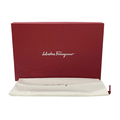 フェラガモ FERRAGAMO ROLO LUG ローファー 革靴 靴 シューズ レザー アイボリー シルバー ガンチーニ 厚底 プラットフォーム
