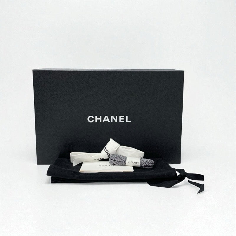 シャネル CHANEL スニーカー 靴 シューズ ファブリック スエード マルチカラー ココマーク