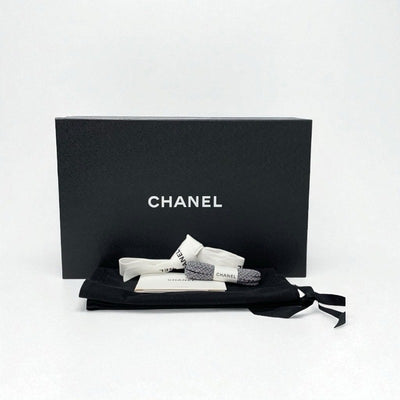 シャネル CHANEL スニーカー 靴 シューズ ファブリック スエード マルチカラー ココマーク