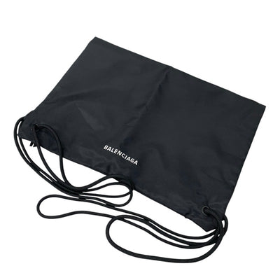 バレンシアガ BALENCIAGA ランナー スニーカー 靴 シューズ メッシュ ファブリック ブラック 黒 未使用 ロゴ
