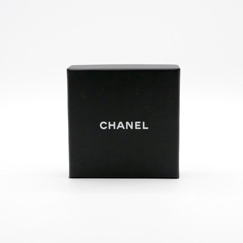 シャネル CHANEL ブローチ コサージュ ゴールド ホワイト ココマーク