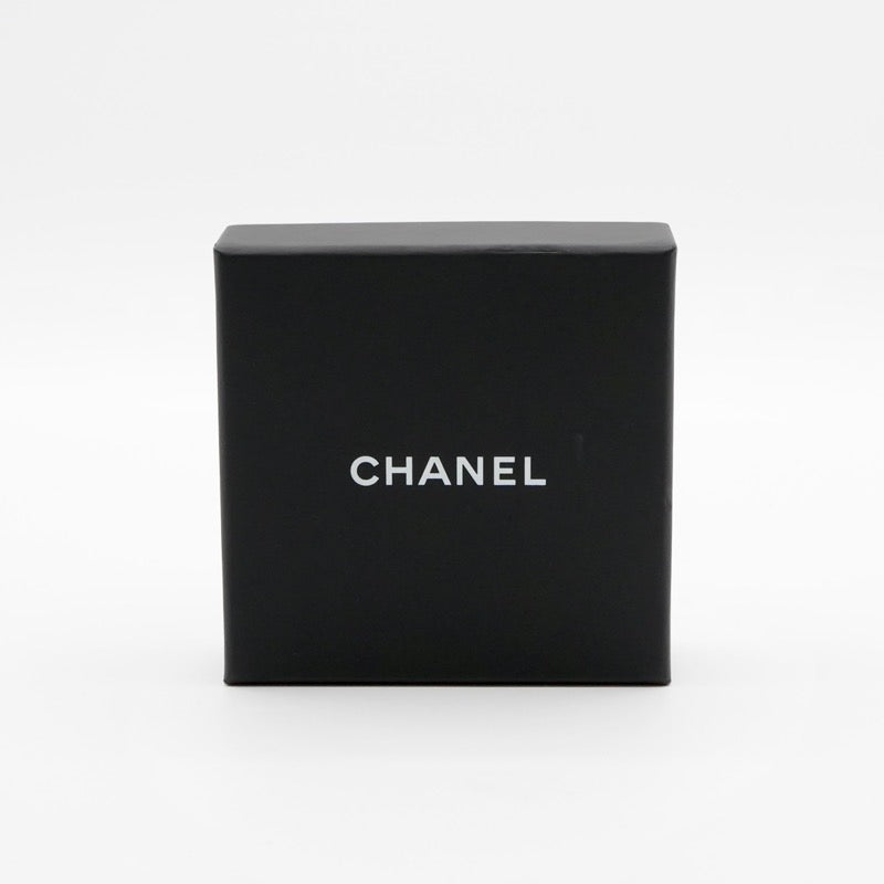 シャネル CHANEL ブローチ コサージュ ゴールド ブラック ココマーク