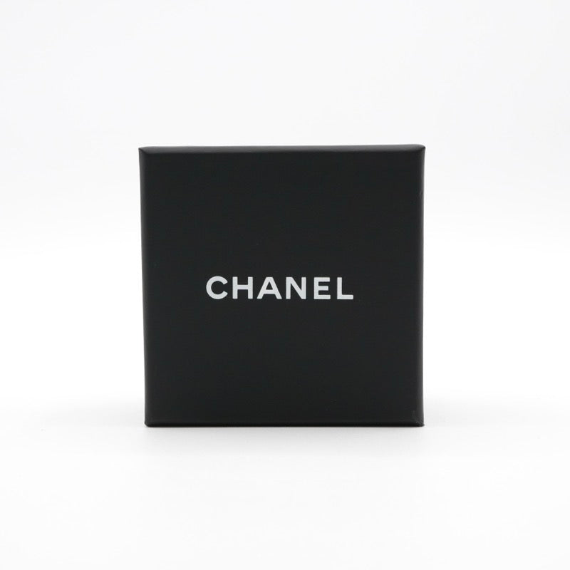 シャネル CHANEL ピアス イヤリング シルバー ココマーク ラインストーン ハート
