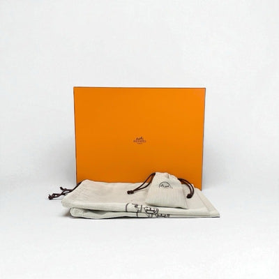 エルメス HERMES フレッシュ ブーツ ショートブーツ 靴 シューズ ナイロン レザー ホワイト 白 レースアップ 未使用