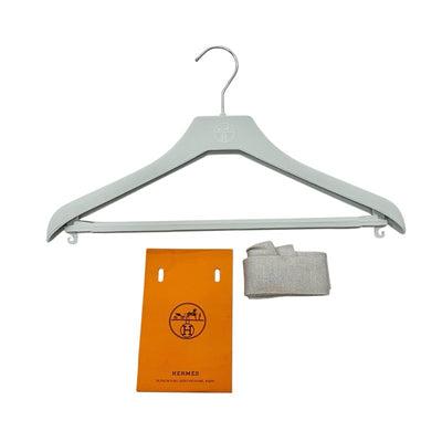 エルメス HERMES アウター 絹 グレー ブラウン カーディガン