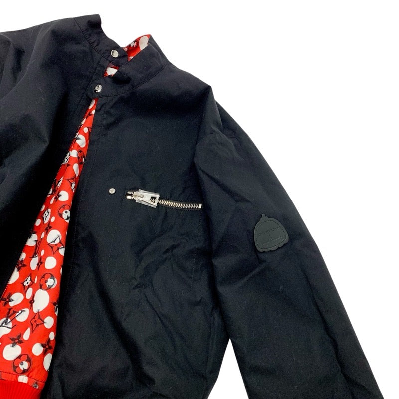 ルイヴィトン LOUIS VUITTON アウター コットン レッド ブラック 未使用 草間彌生 モノグラム 23SS インフィニティドット ジャケット リバーシブル