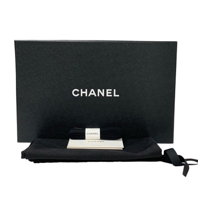 シャネル CHANEL スニーカー 靴 シューズ スエード ファブリック ホワイト ベージュ系 ブラック ココマーク