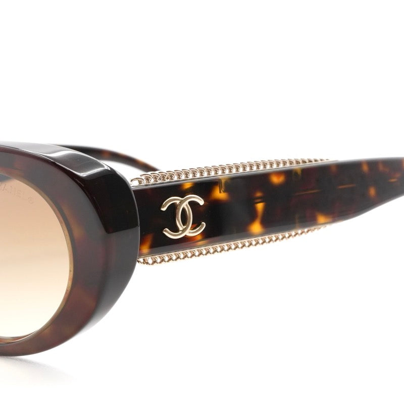 シャネル CHANEL サングラス ブラウン ゴールド ココマーク ロゴ アイウェア