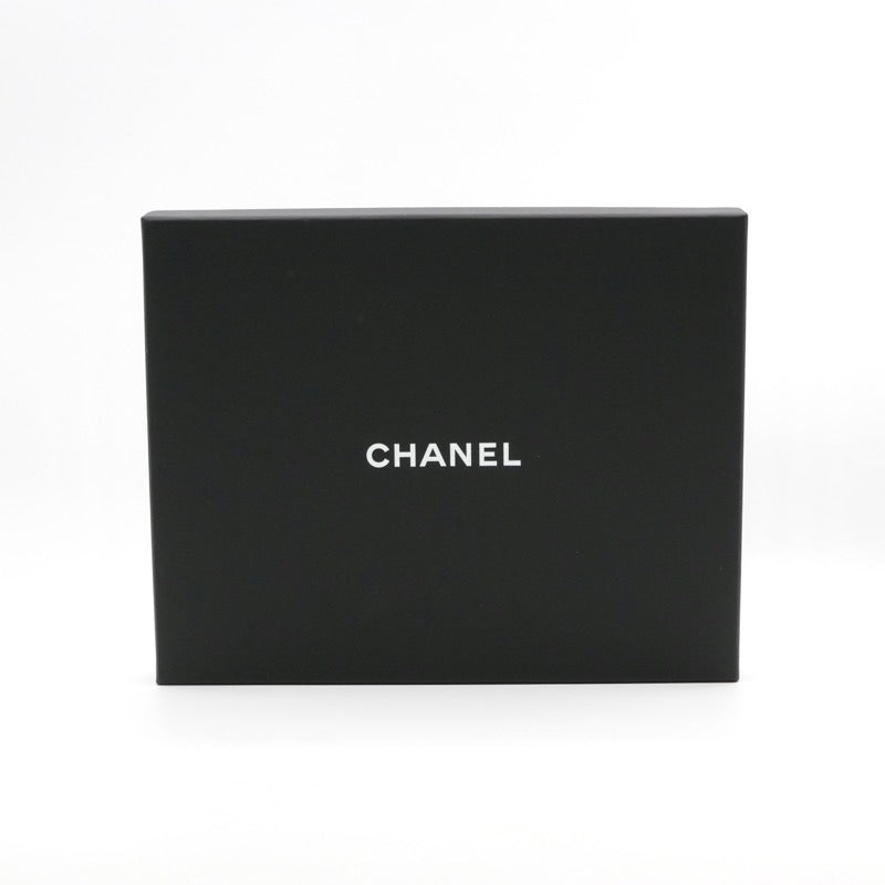 シャネル CHANEL ネックレス ペンダント チョーカー ゴールド ココマーク リボン チェーン ラムスキン