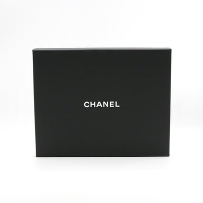 シャネル CHANEL ネックレス ペンダント チョーカー ゴールド ココマーク リボン チェーン ラムスキン