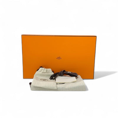 エルメス HERMES バウンシング スニーカー 靴 シューズ レザー スエード ブラック 黒