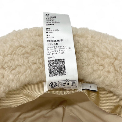 セリーヌ CELINE 帽子 ベージュ トリオンフ ロゴ バケットハット