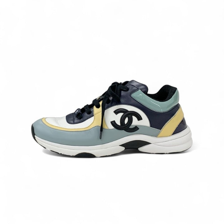 シャネル CHANEL スニーカー 靴 シューズ レザー マルチカラー ココマーク メンズ シャネル CHANEL スニーカー 靴 シューズ レザー マルチカラー ココ
