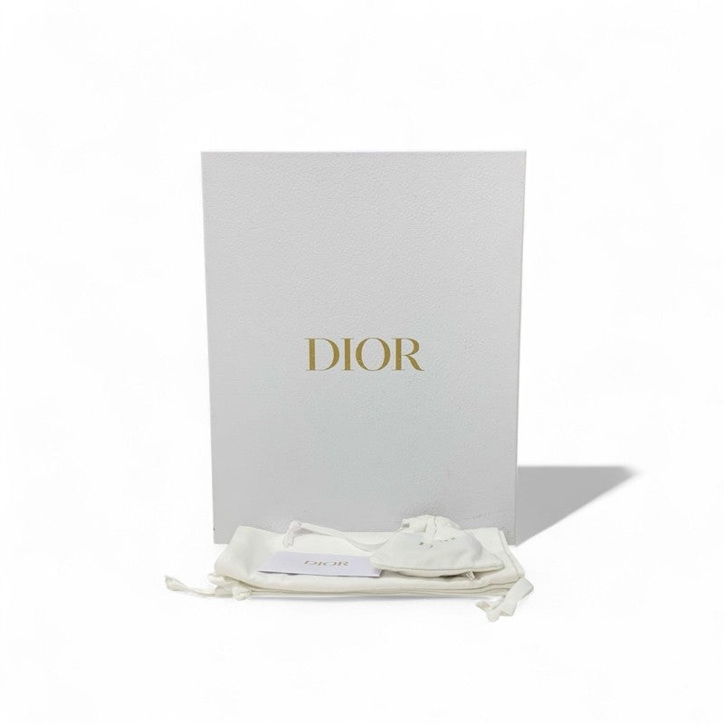 クリスチャンディオール CHRISTIAN DIOR WALK'N'DIOR スニーカー 靴 シューズ ファブリック ムートン ネイビー ホワイト