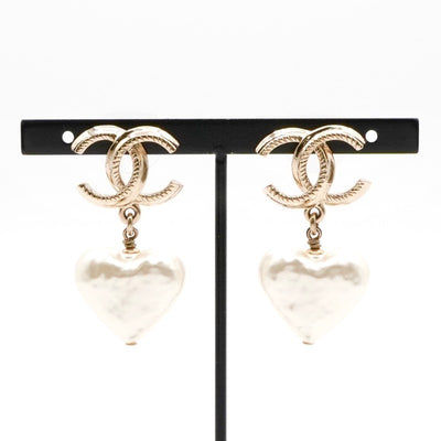 シャネル CHANEL ピアス イヤリング ゴールド ココマーク ハート