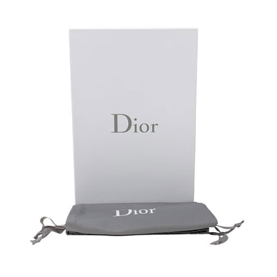 クリスチャンディオール CHRISTIAN DIOR サンダル 靴 シューズ ラバー ファブリック クリア マルチカラー 未使用 ロゴ フラワー リボン トング