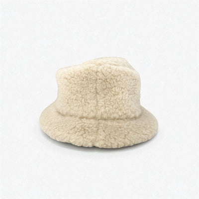 セリーヌ CELINE 帽子 カシミア ベージュ トリオンフ ロゴ バケットハット