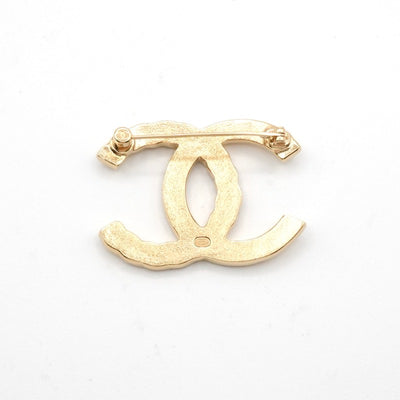 シャネル CHANEL ブローチ コサージュ ゴールド ココマーク