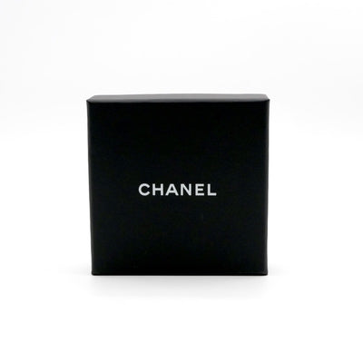 シャネル CHANEL ブローチ コサージュ シルバー ココマーク ラインストーン