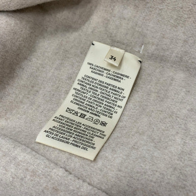 エルメス HERMES アウター カシミヤ ベージュ コート セリエボタン