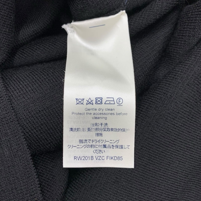 ルイヴィトン LOUIS VUITTON ワンピース ウール ブラック グリーン モノグラム ドレス ニット