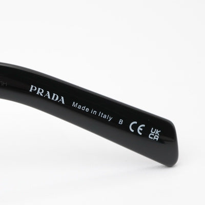 プラダ PRADA サングラス ブラック シルバー トライアングルロゴ アイウェア ユニセックス