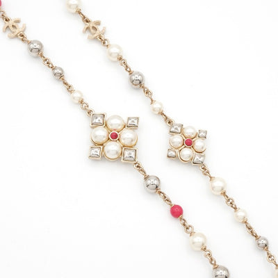 シャネル CHANEL ネックレス ペンダント チョーカー ゴールド シルバー ピンク ココマーク ロングネックレス