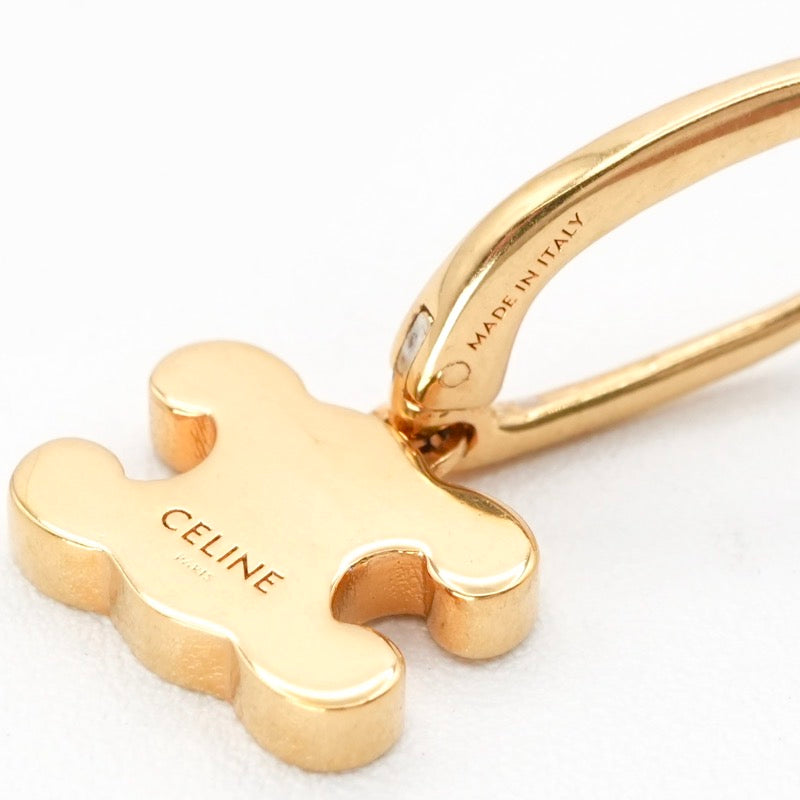 セリーヌ CELINE ピアス イヤリング ゴールド トリオンフ ラインストーン