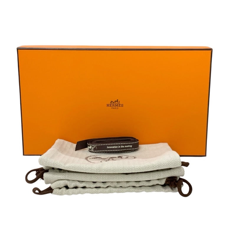 エルメス HERMES オアジス サンダル 靴 シューズ レザー ホワイト ミュール